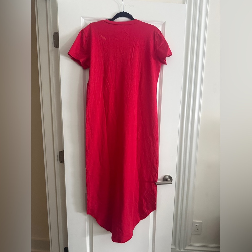 New Frank & Eileen Maxi Red Harper Dress L - Picture 4 of 7